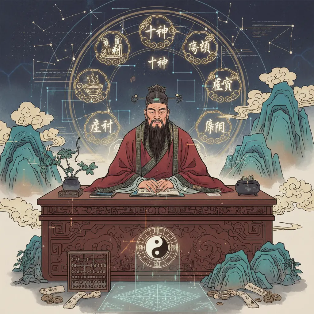 算命師傅 - 十神