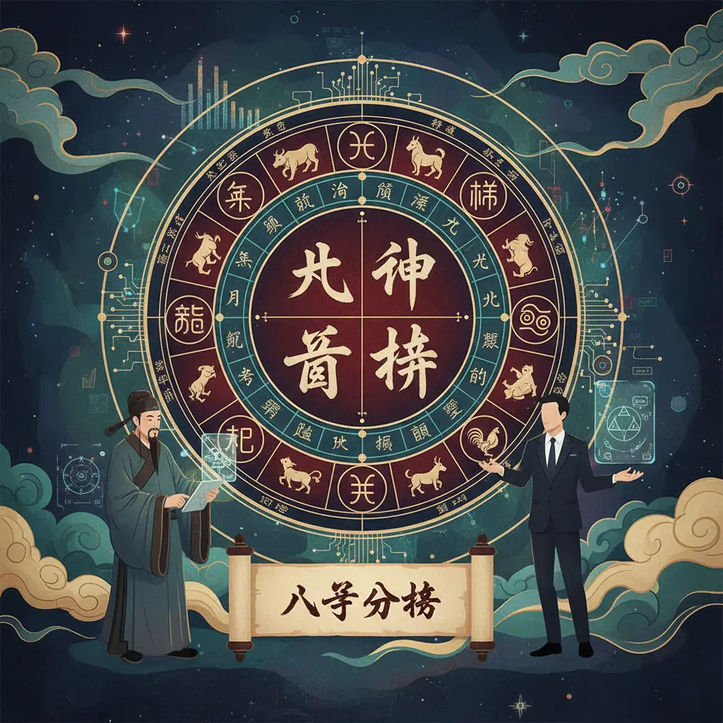 八字分析 - 八字命盤