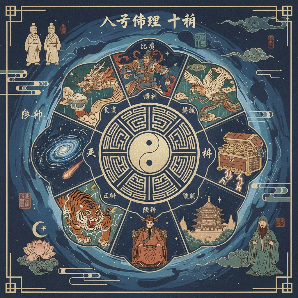 八字命理 - 十神