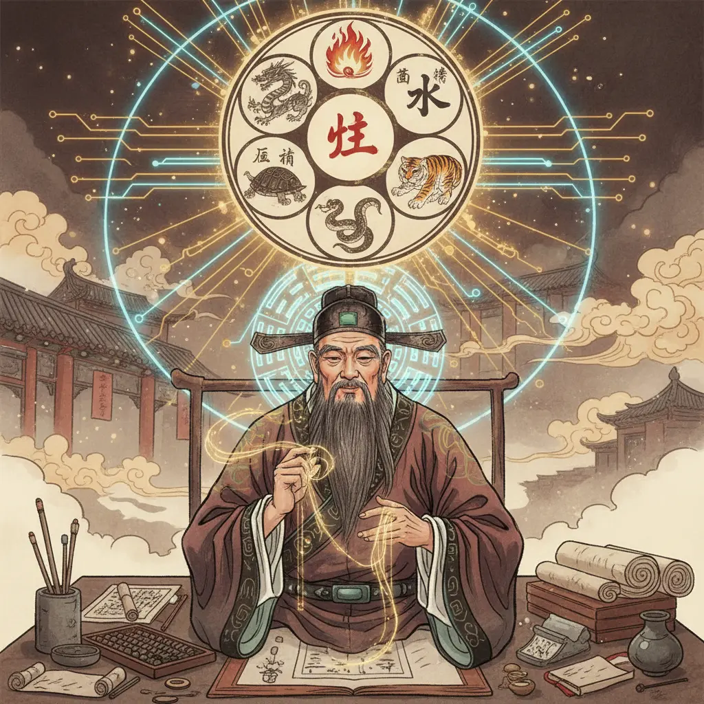 算命師傅 - 五行