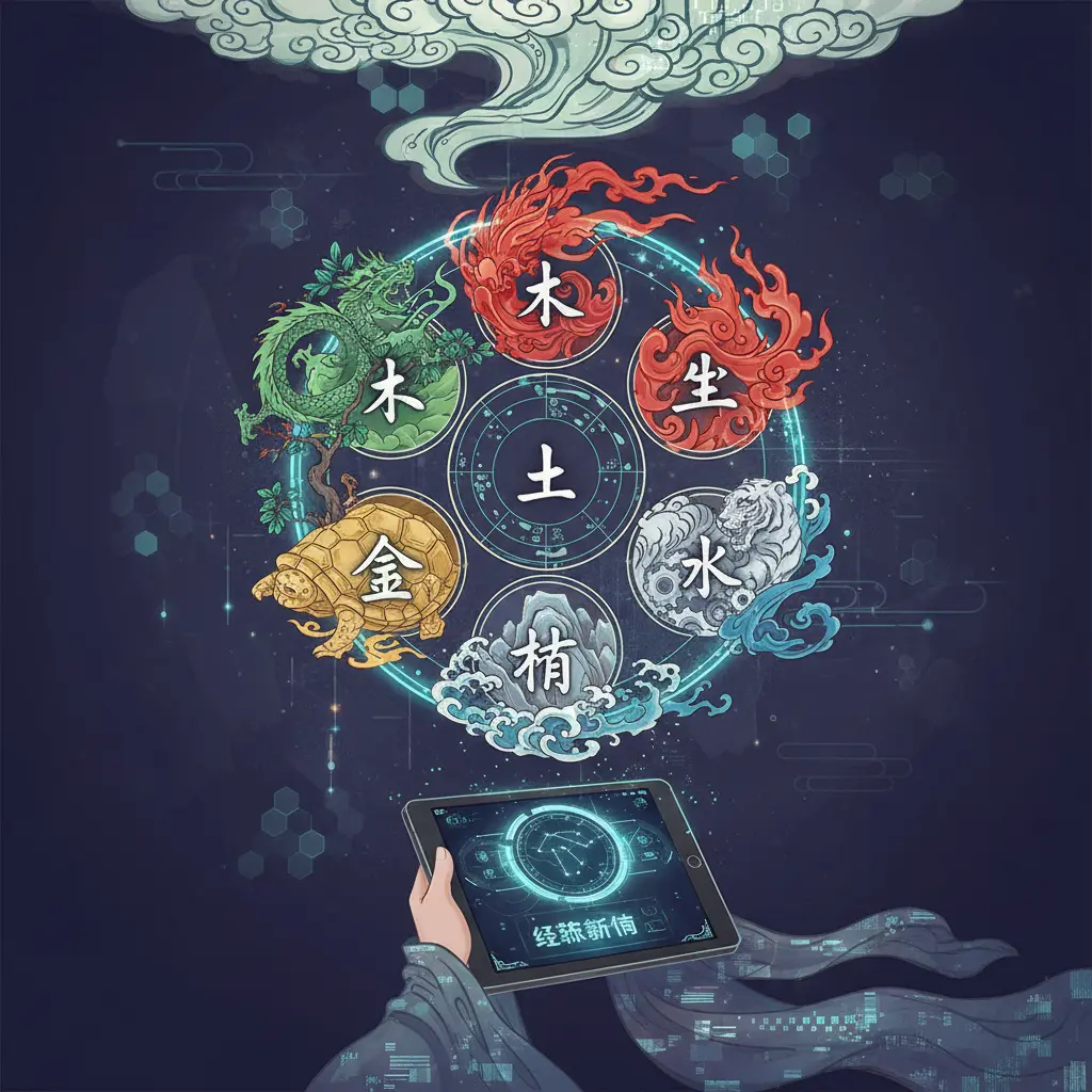 線上算命 - 五行