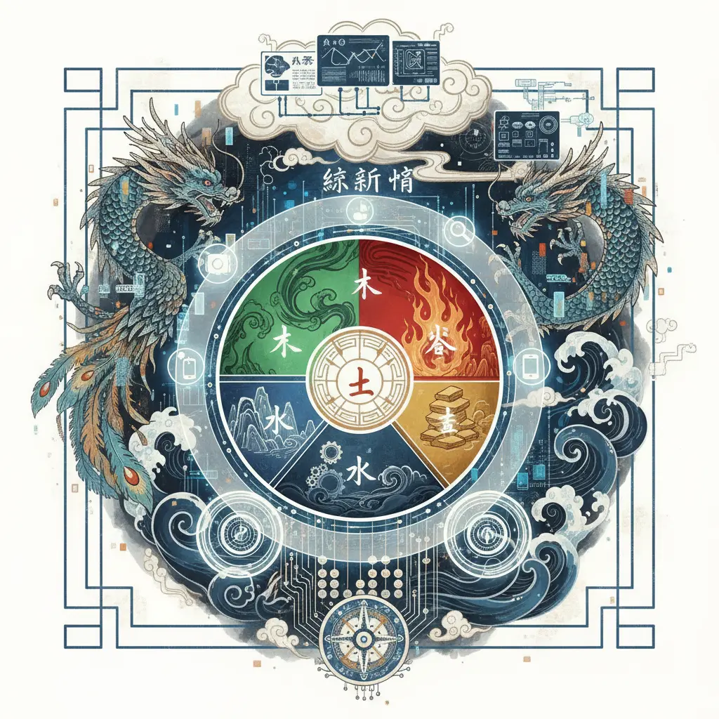 線上算命 - 五行平衡