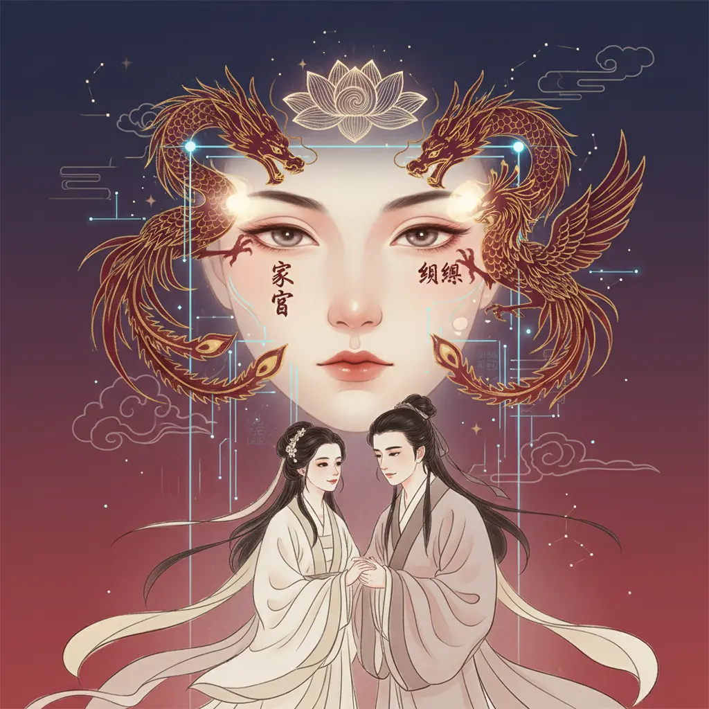 面相學 - 夫妻宮