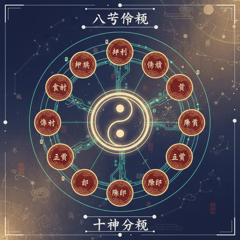 八字命理 - 十神分類