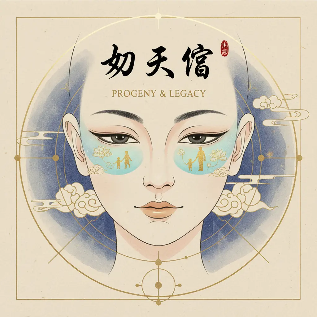 面相學 - 子女宮