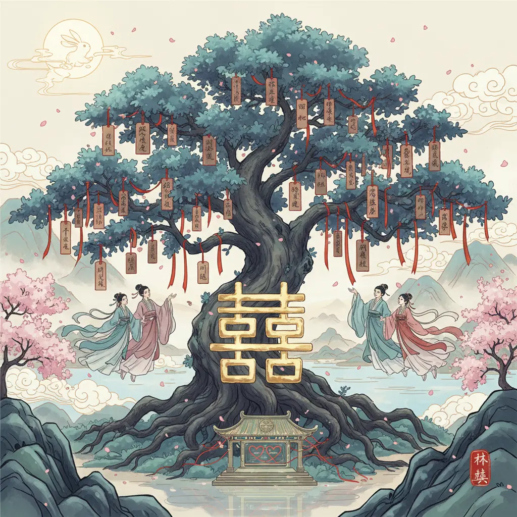 姻緣 - 許願樹