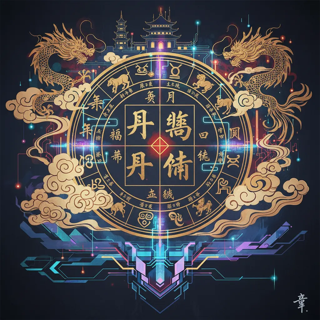 八字 - 八字命盤