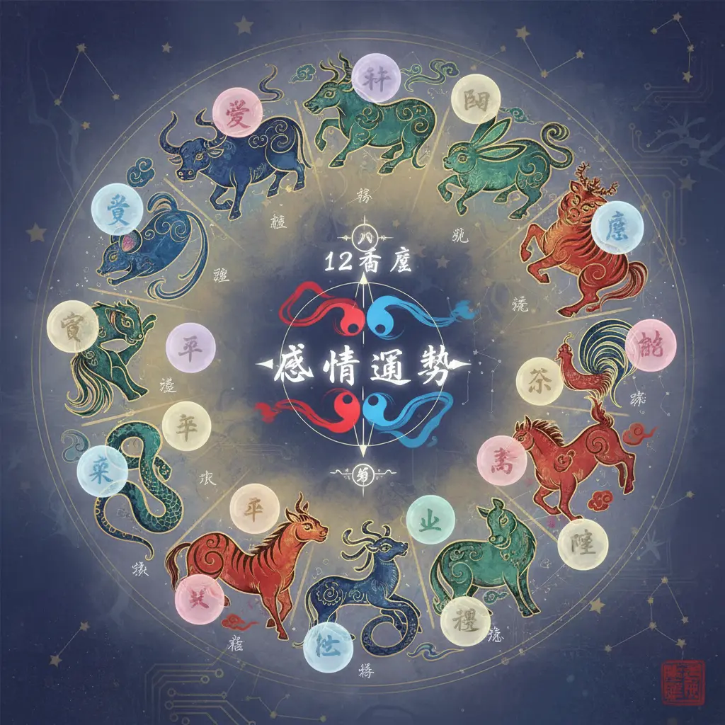 感情運勢 - 12星座