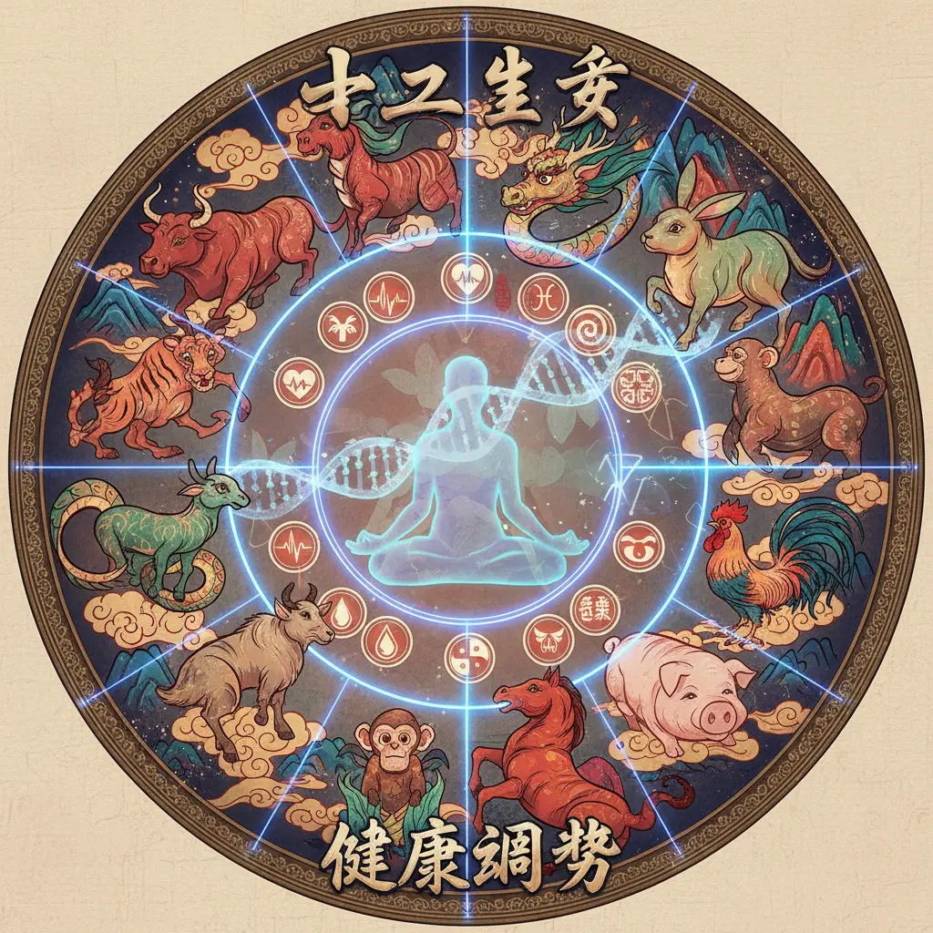 健康運勢 - 十二生肖