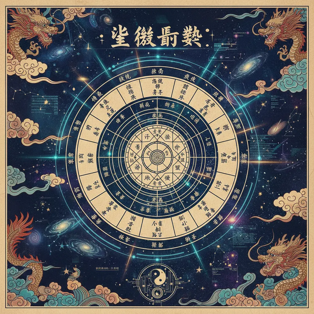 紫微鬥數 - 命盤