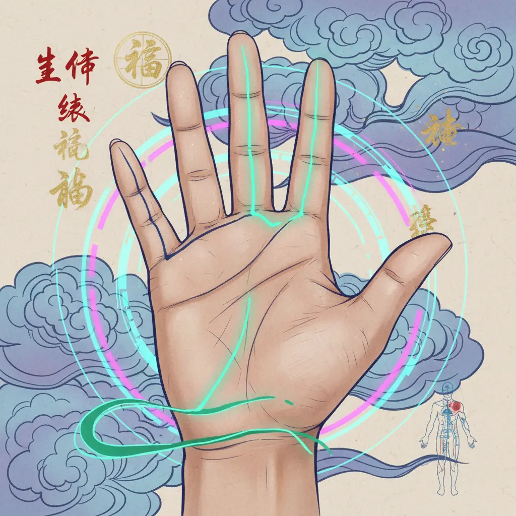 手相學 - 生命線