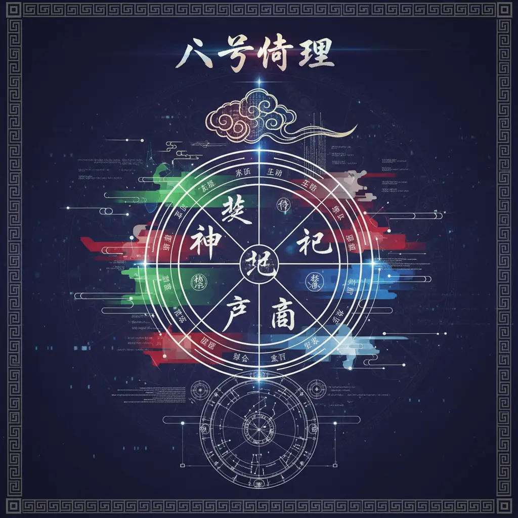 八字命理 - 八字命盤
