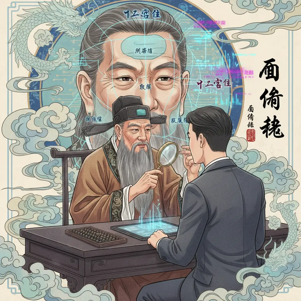 算命師傅 - 面相學
