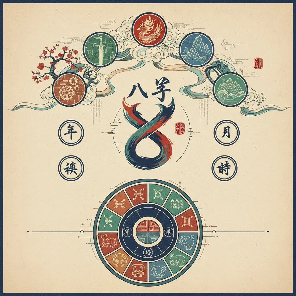 八字 - 八字