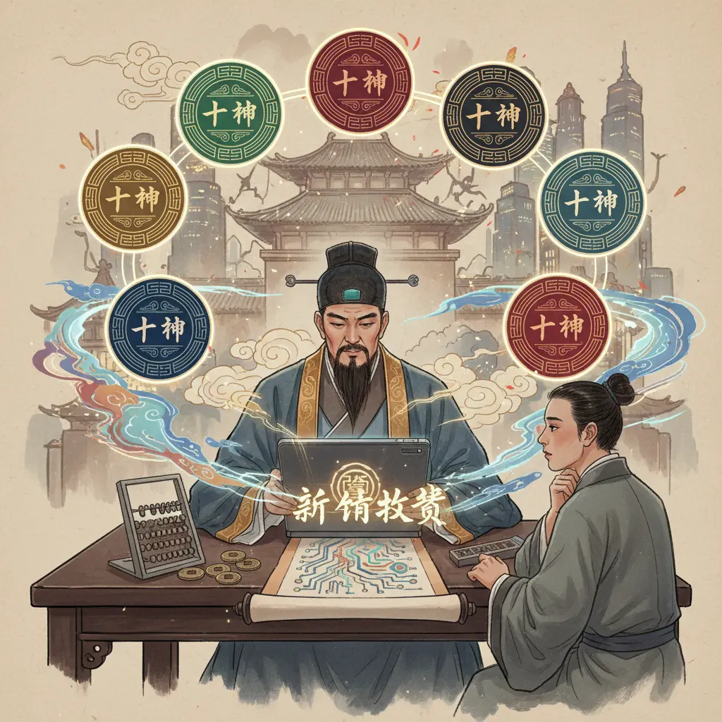 算命收費 - 十神