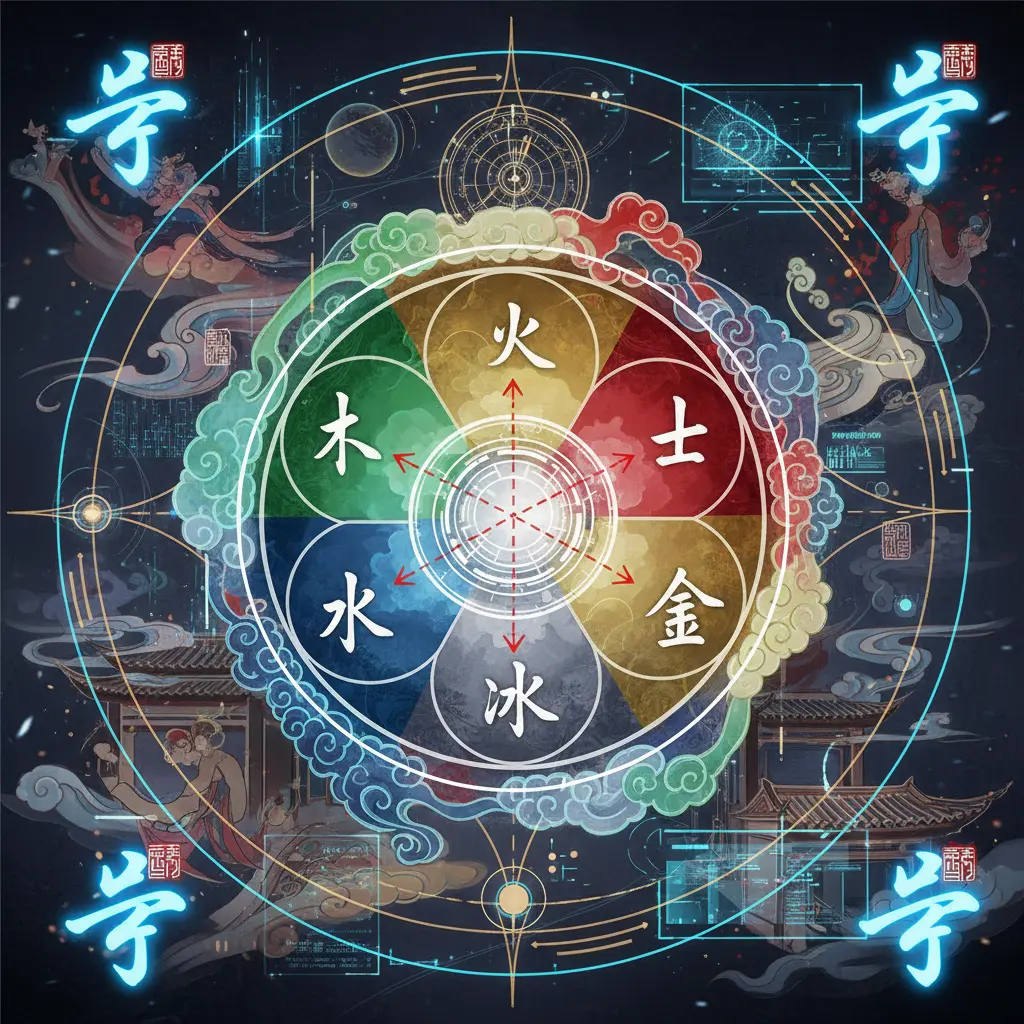 八字命理 - 五行生剋