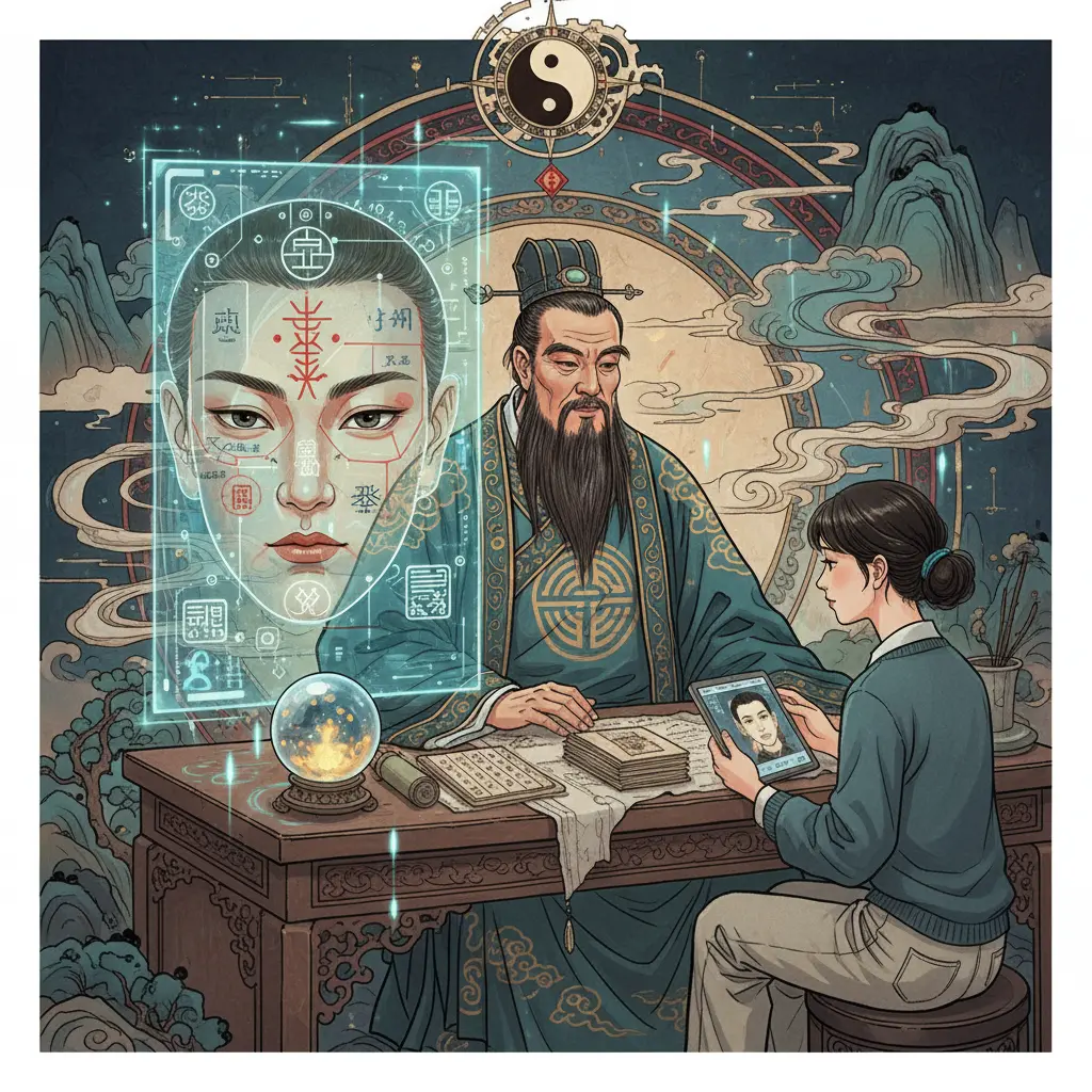 占卜 - 面相學