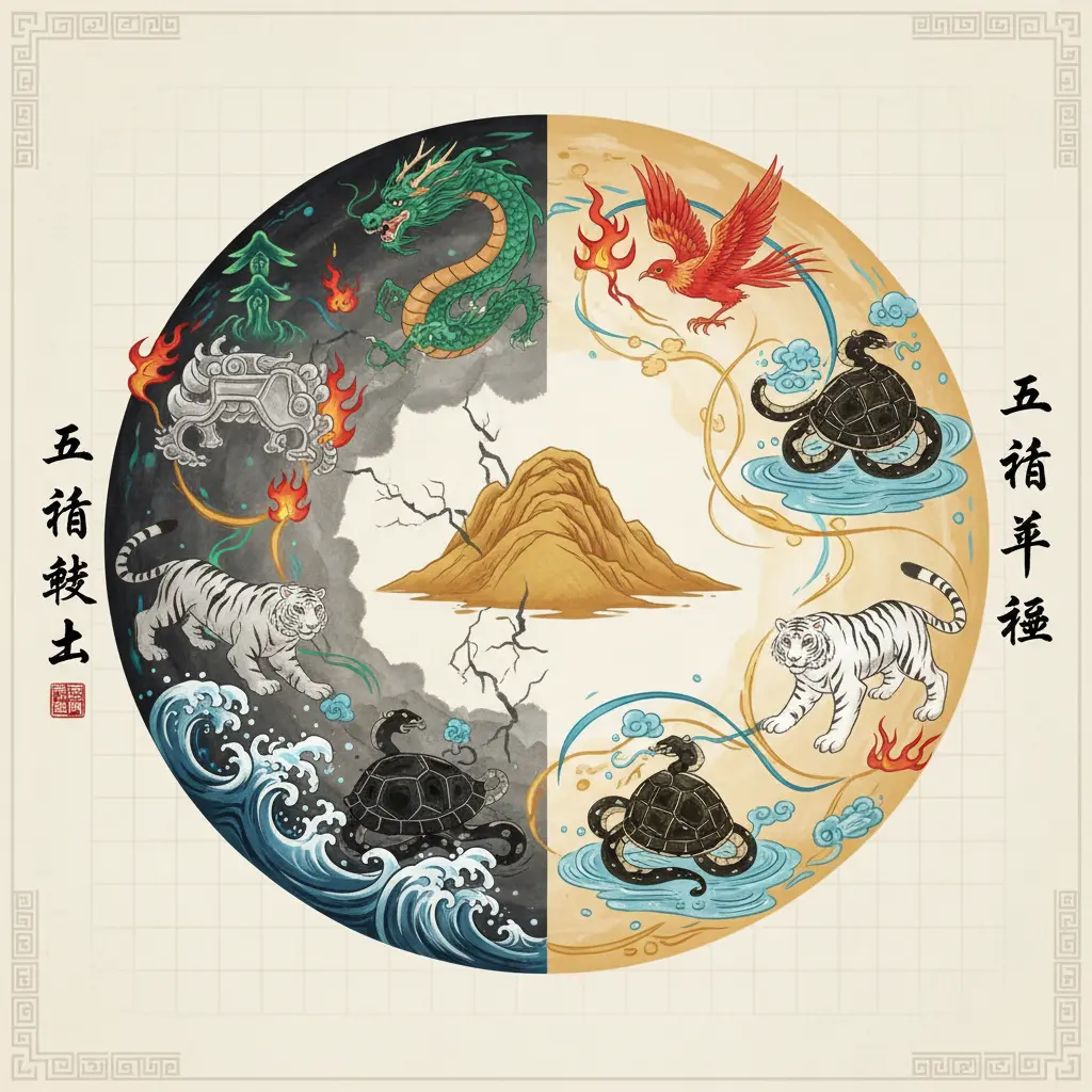 五行平衡 - 五行缺土