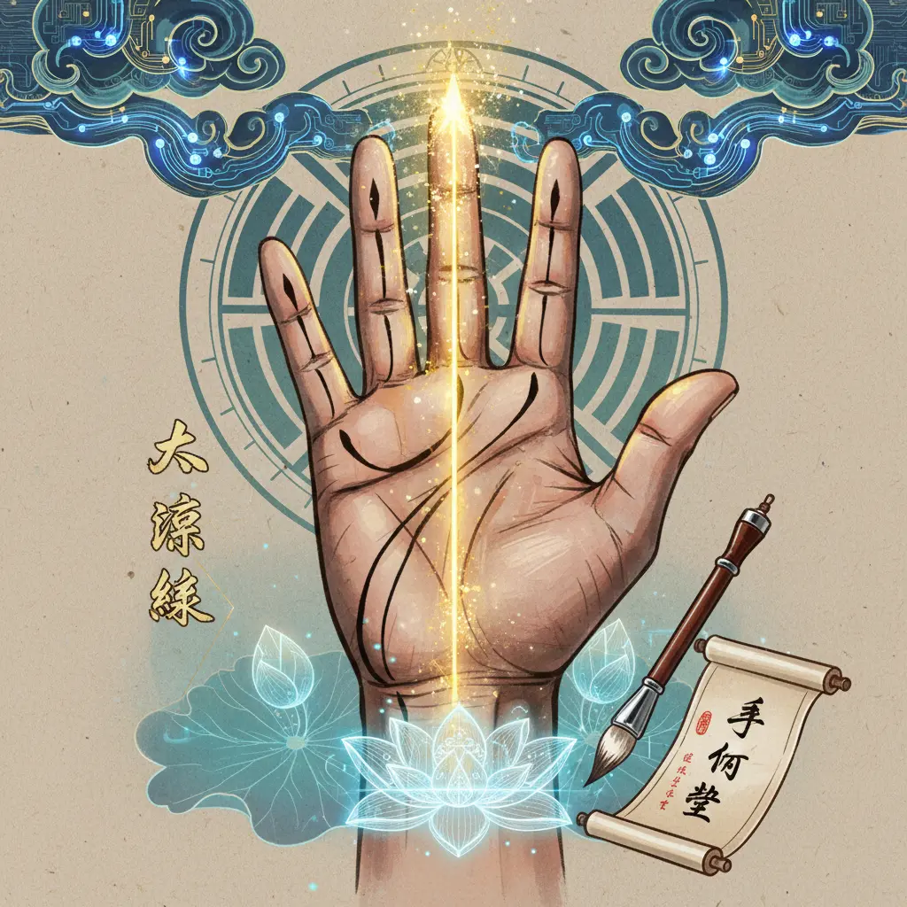 手相學 - 太陽線