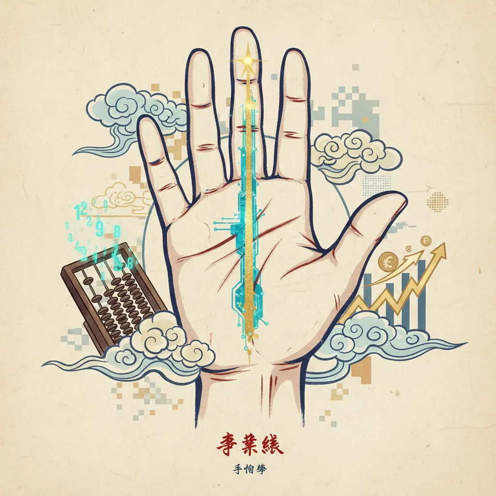 手相學 - 事業線