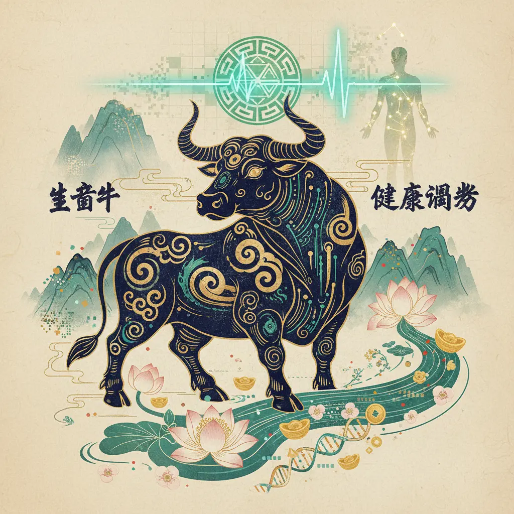 健康運勢 - 生肖牛