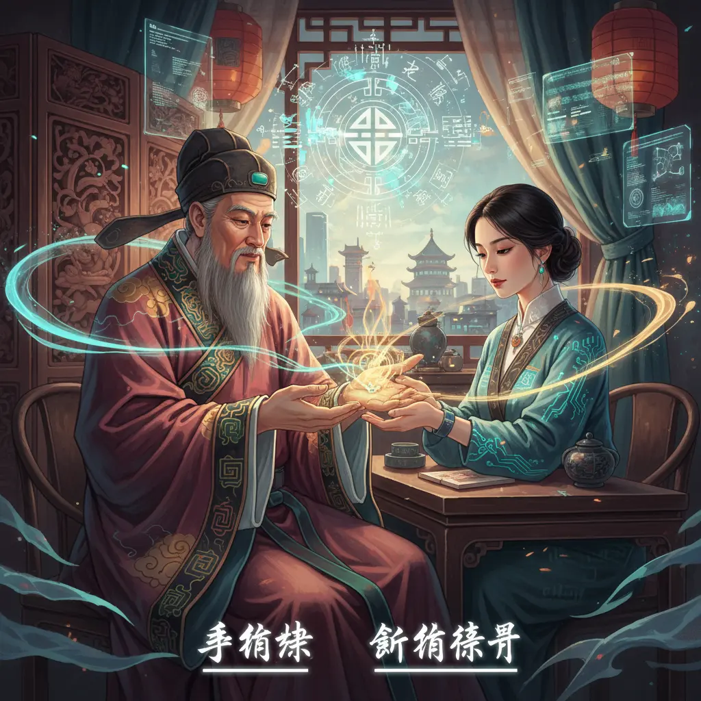 算命師傅 - 手相學