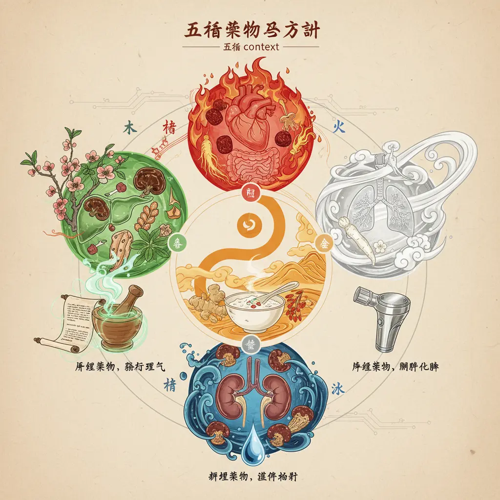五行 - 五行藥物及方劑