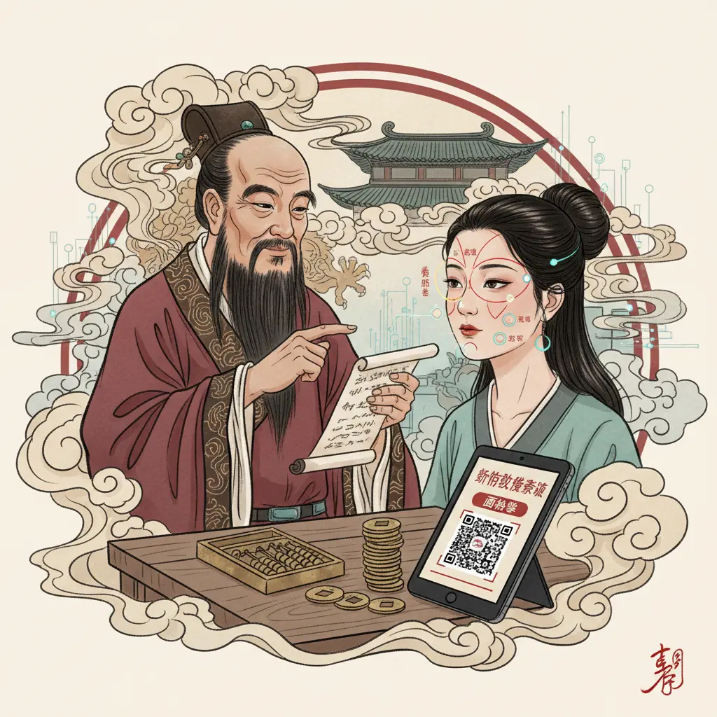 算命收費 - 面相學