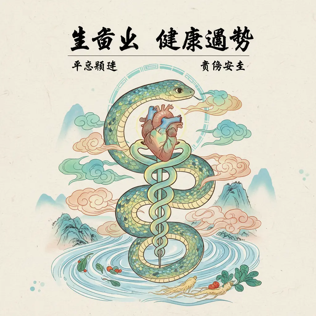 健康運勢 - 生肖蛇