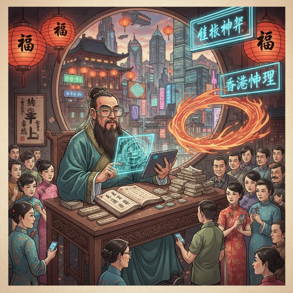 香港算命 - 鐵板神算