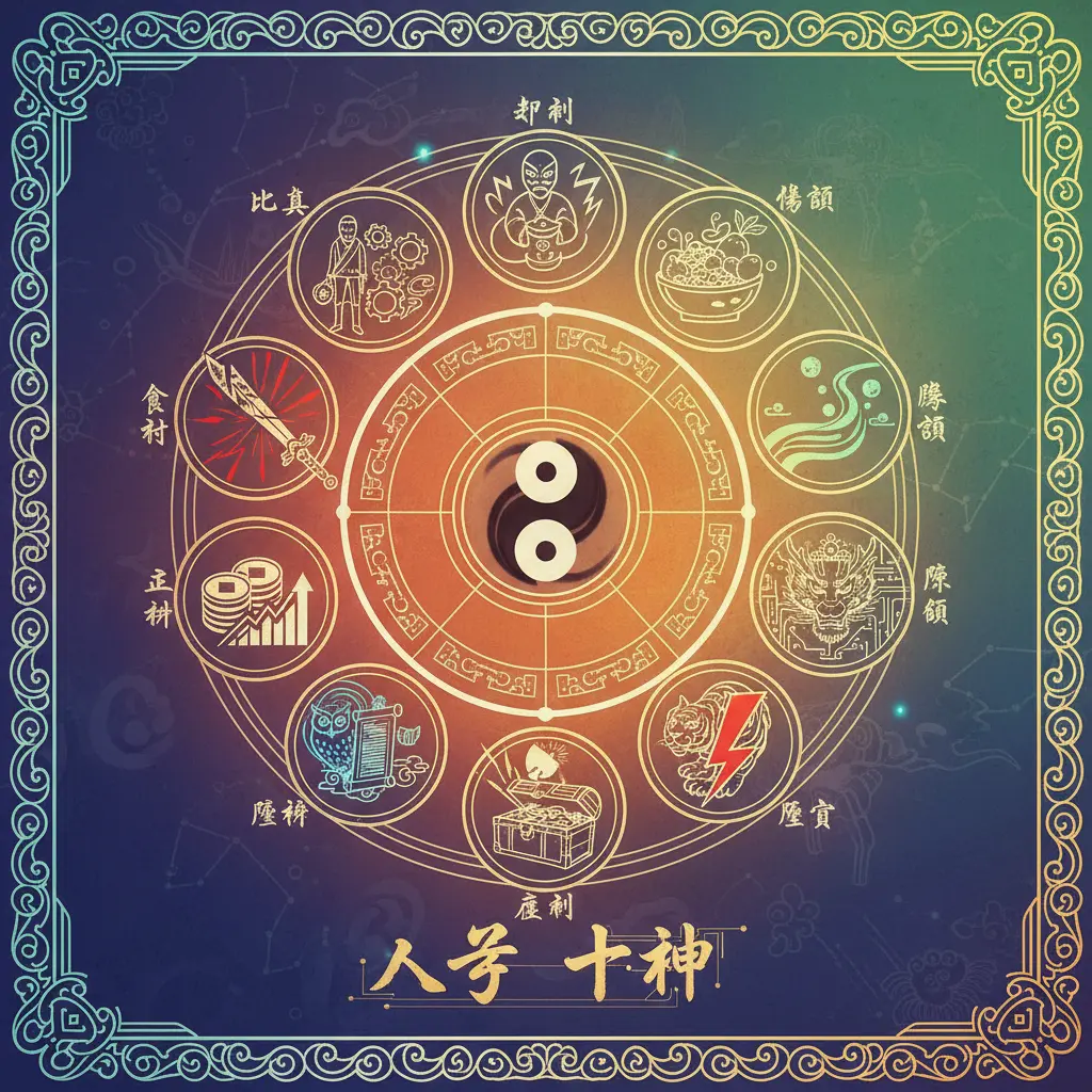 八字 - 十神