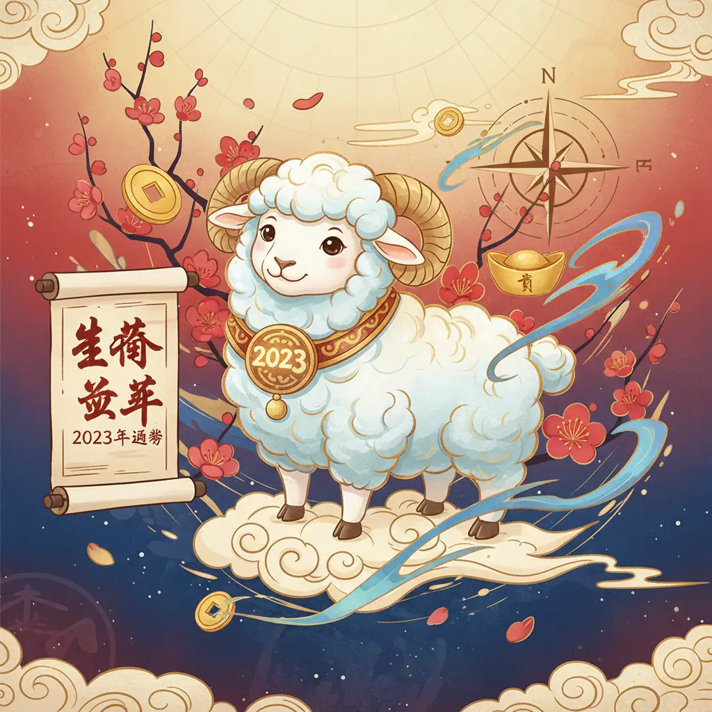 2023年運勢 - 生肖羊
