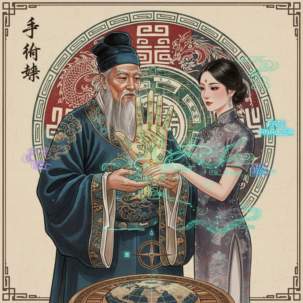 算命師傅 - 手相學