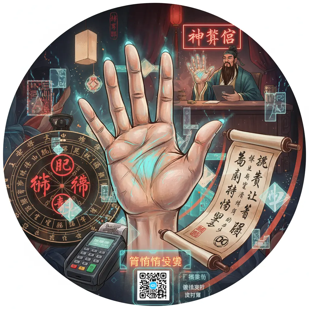 算命收費 - 手相學
