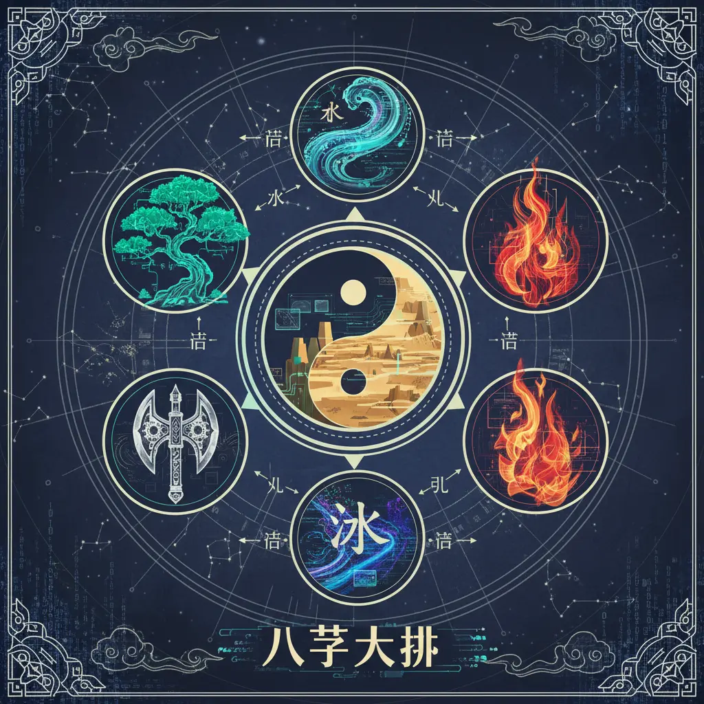 八字大批 - 五行喜忌