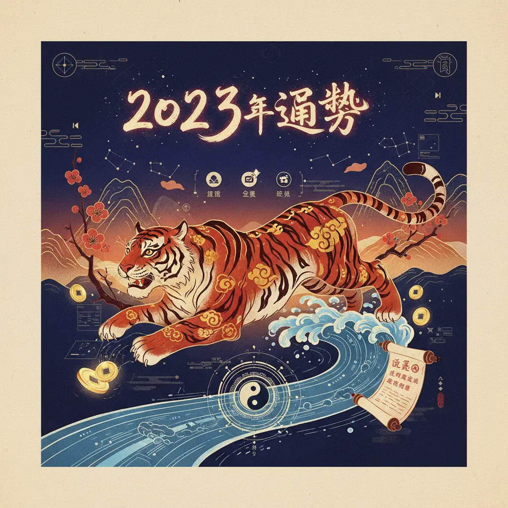 2023年運勢 - 生肖虎