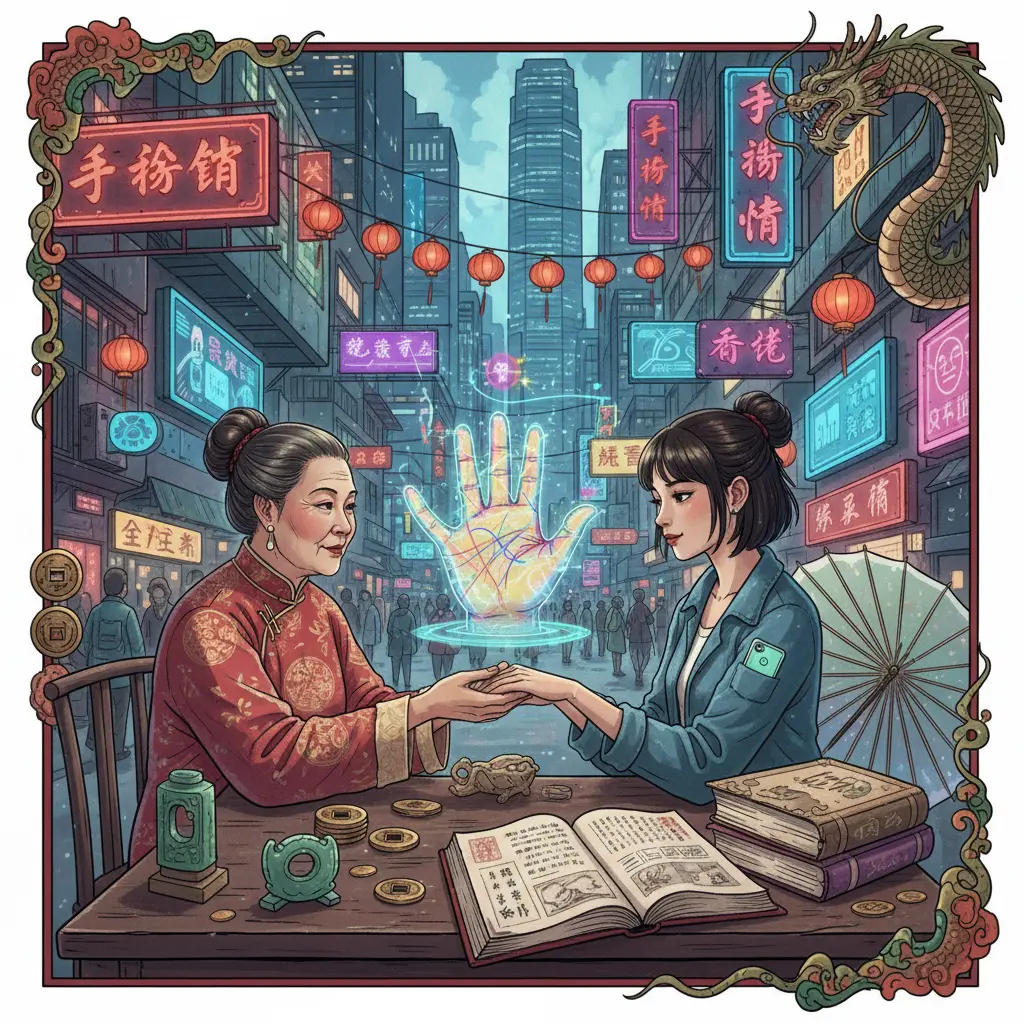 香港算命 - 手相學